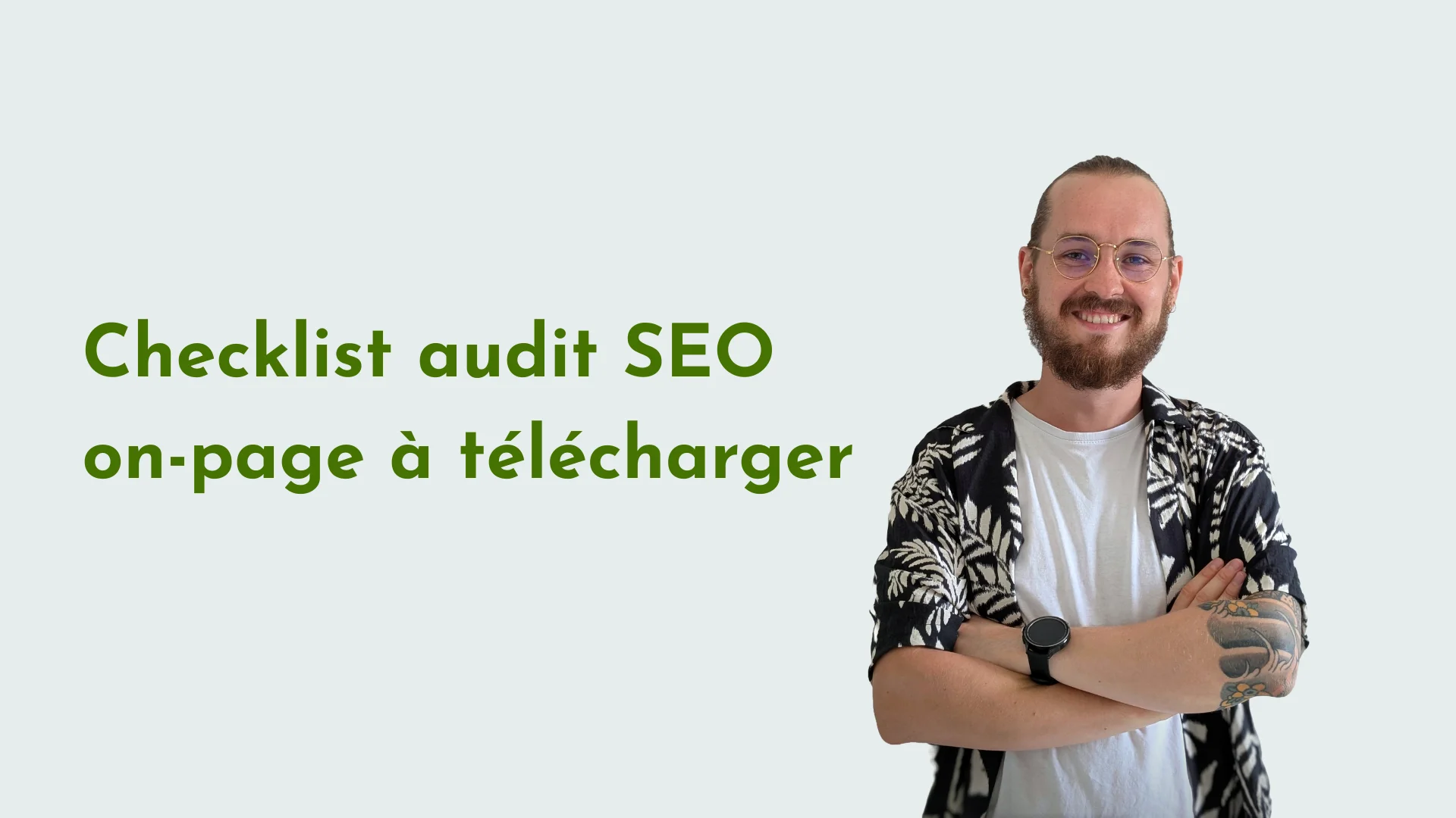 Checklist audit SEO on-page à télécharger